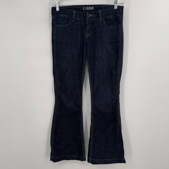 Hudson Bootcut Jeans Size 29 Dark Wash Stretch Denim - Picture 1 of 11